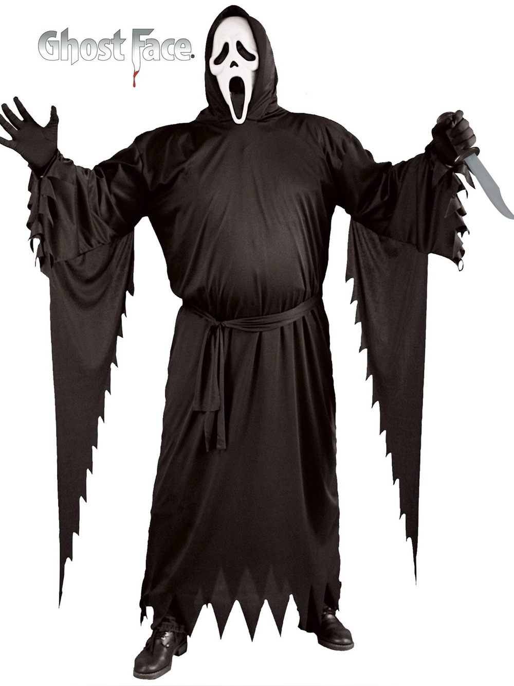 Classic Ghost Face Costume with Mask